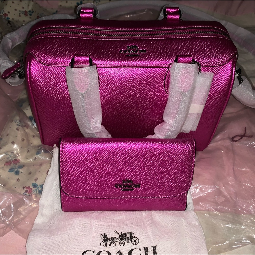 🌺SOLD🌸Coach mini Bennett set
